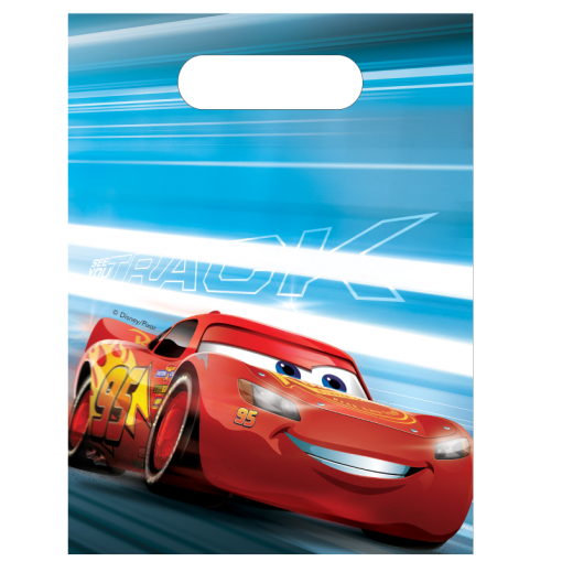 6 Sacos de oferta Plástico Cars
