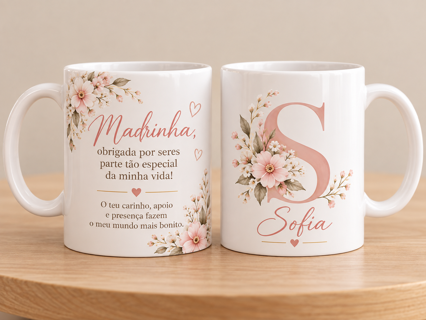 Caneca Personalizada para Padrinhos
