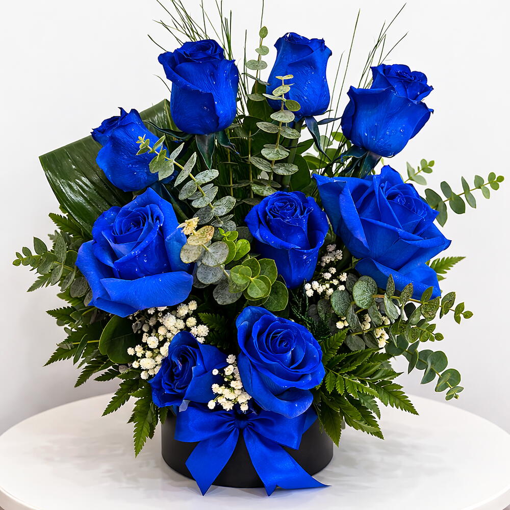 Caixa Ceu em Flor azul