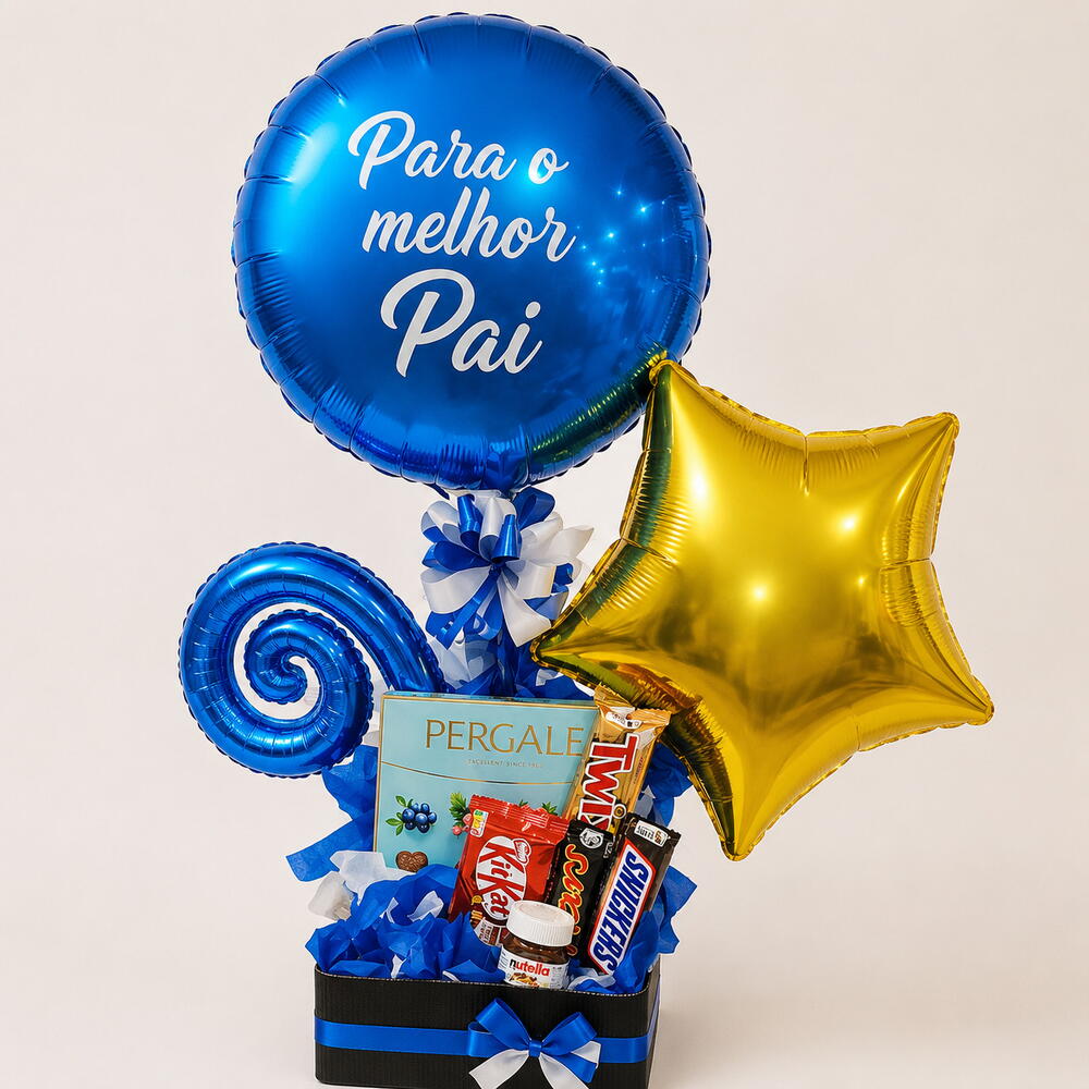 Presente Brilhante para el Mejor Pai