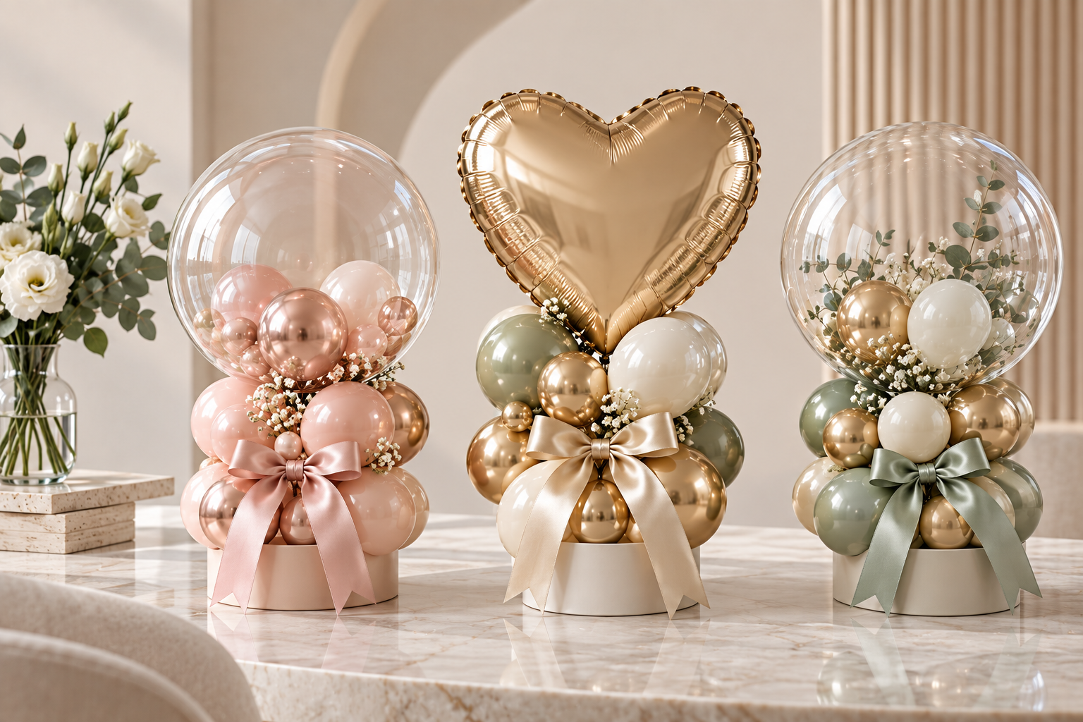 Bouquets de Balões para Mesa