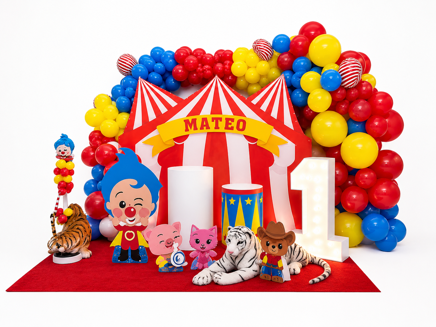 festa Circo Mágico Deluxe