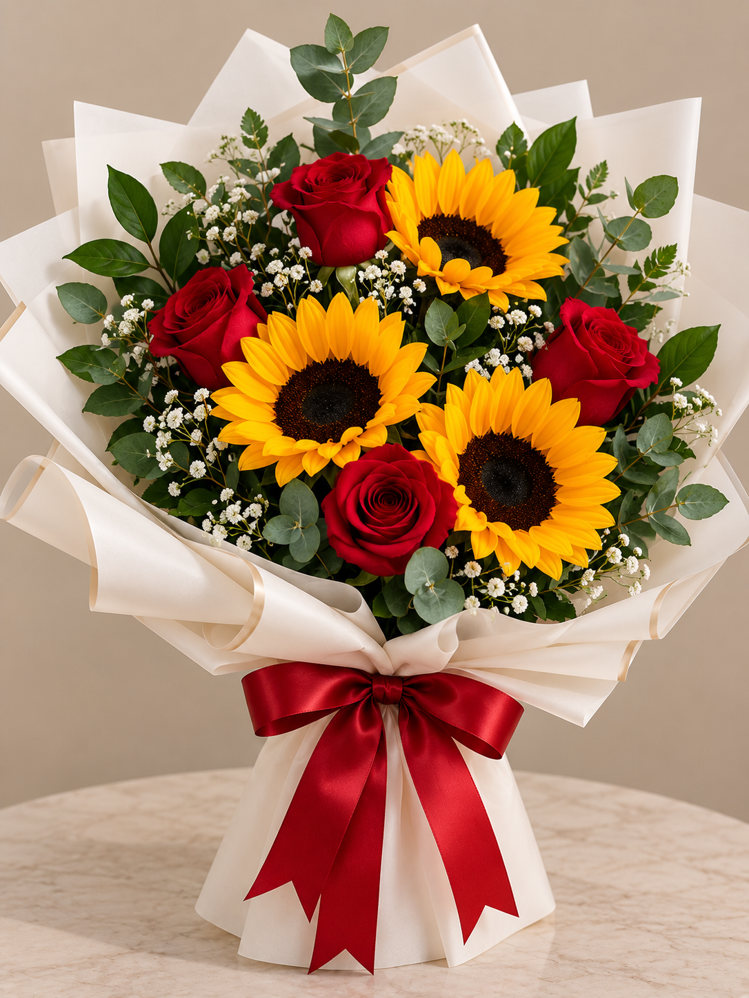 Bouquet Amor Dourado