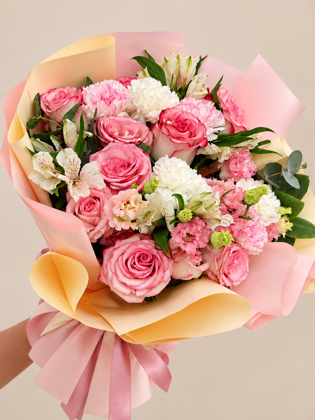Bouquet Rosas de Seda