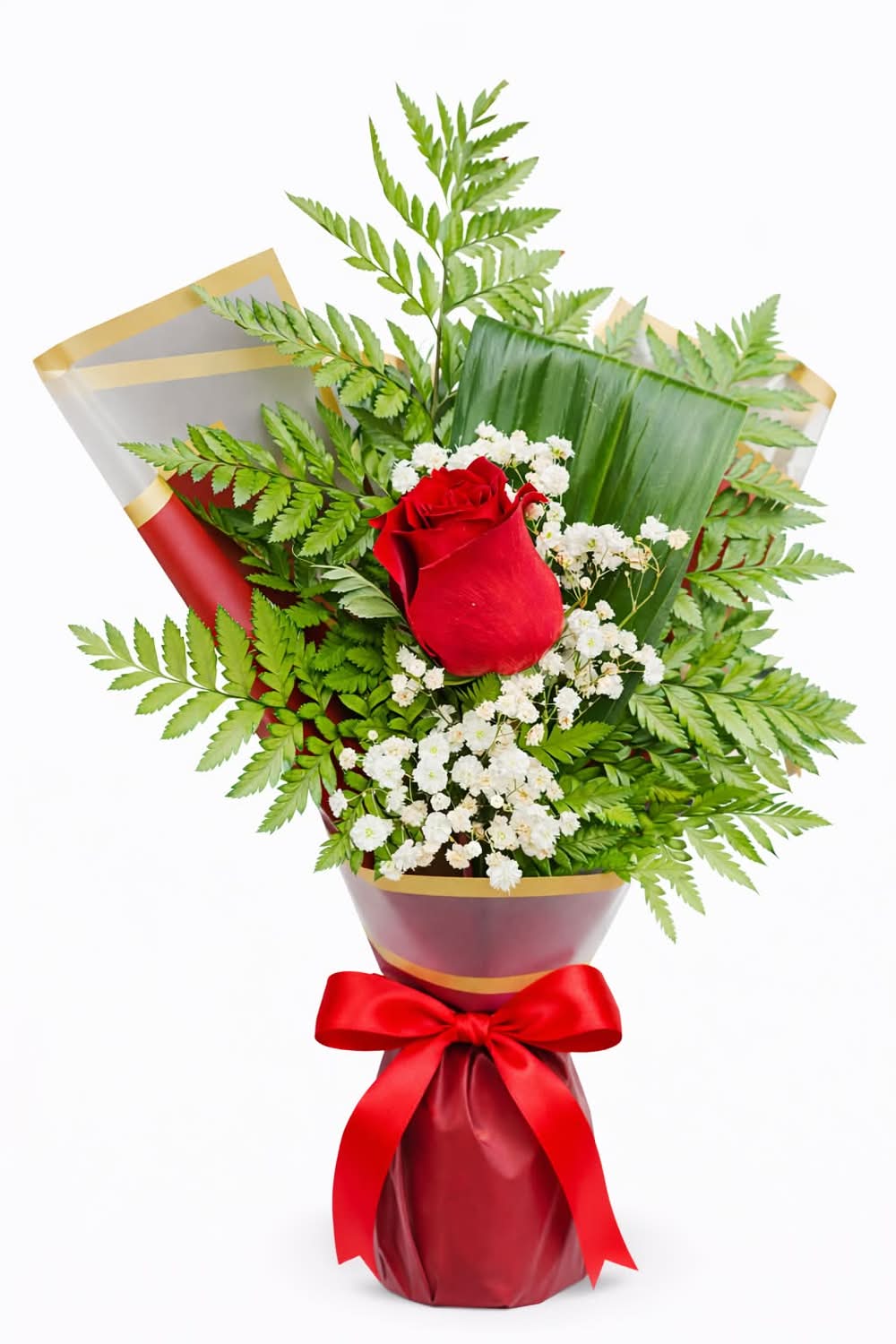 Single Red Rose